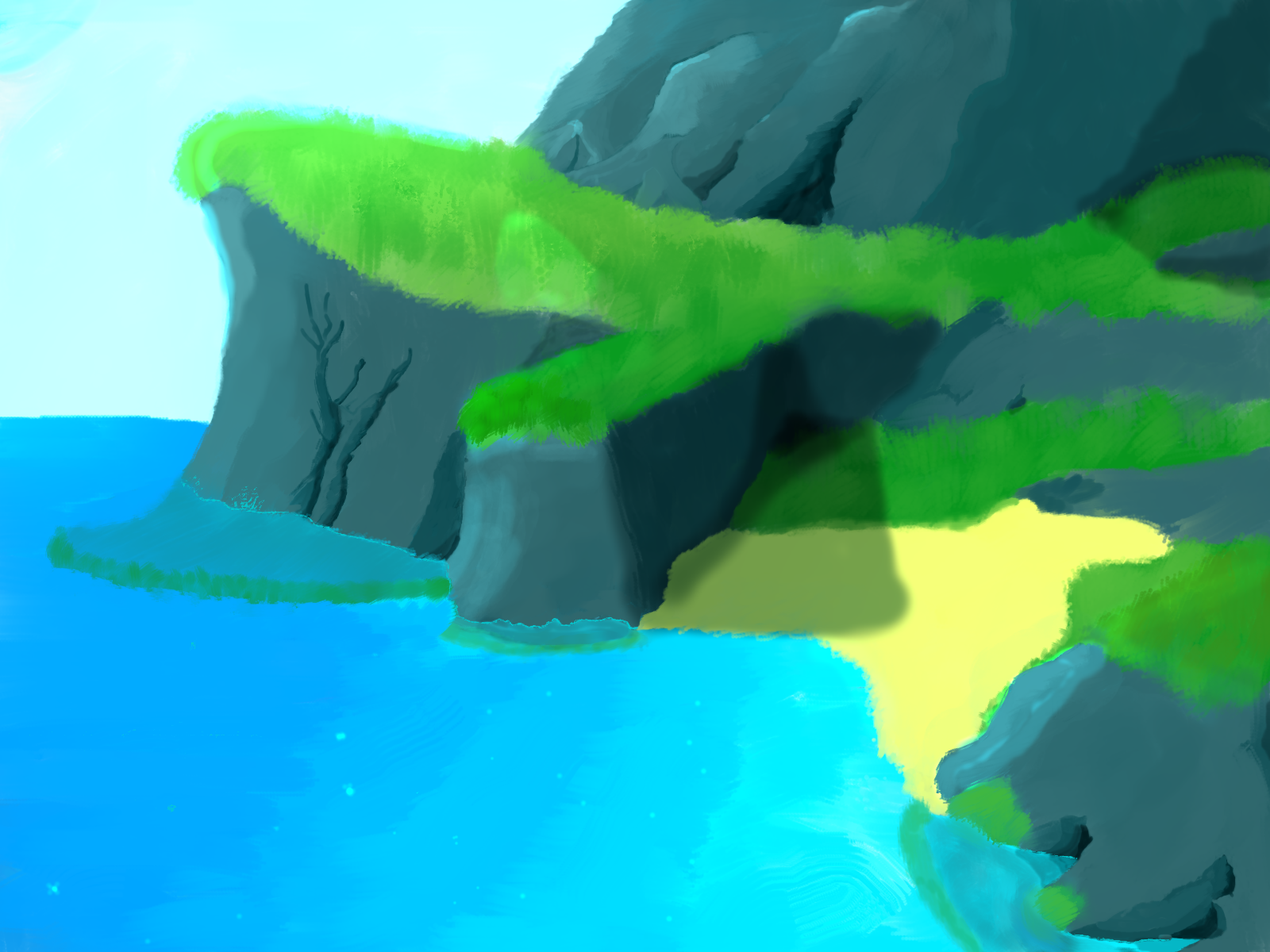 Beach made